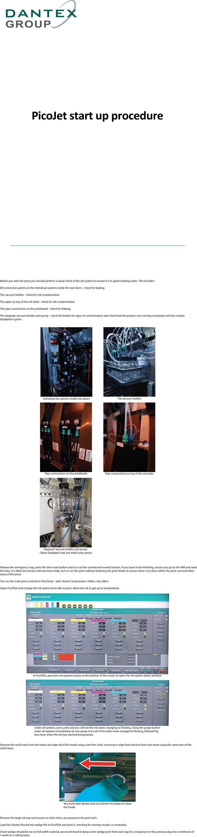 PicoJet Startup procedure-2